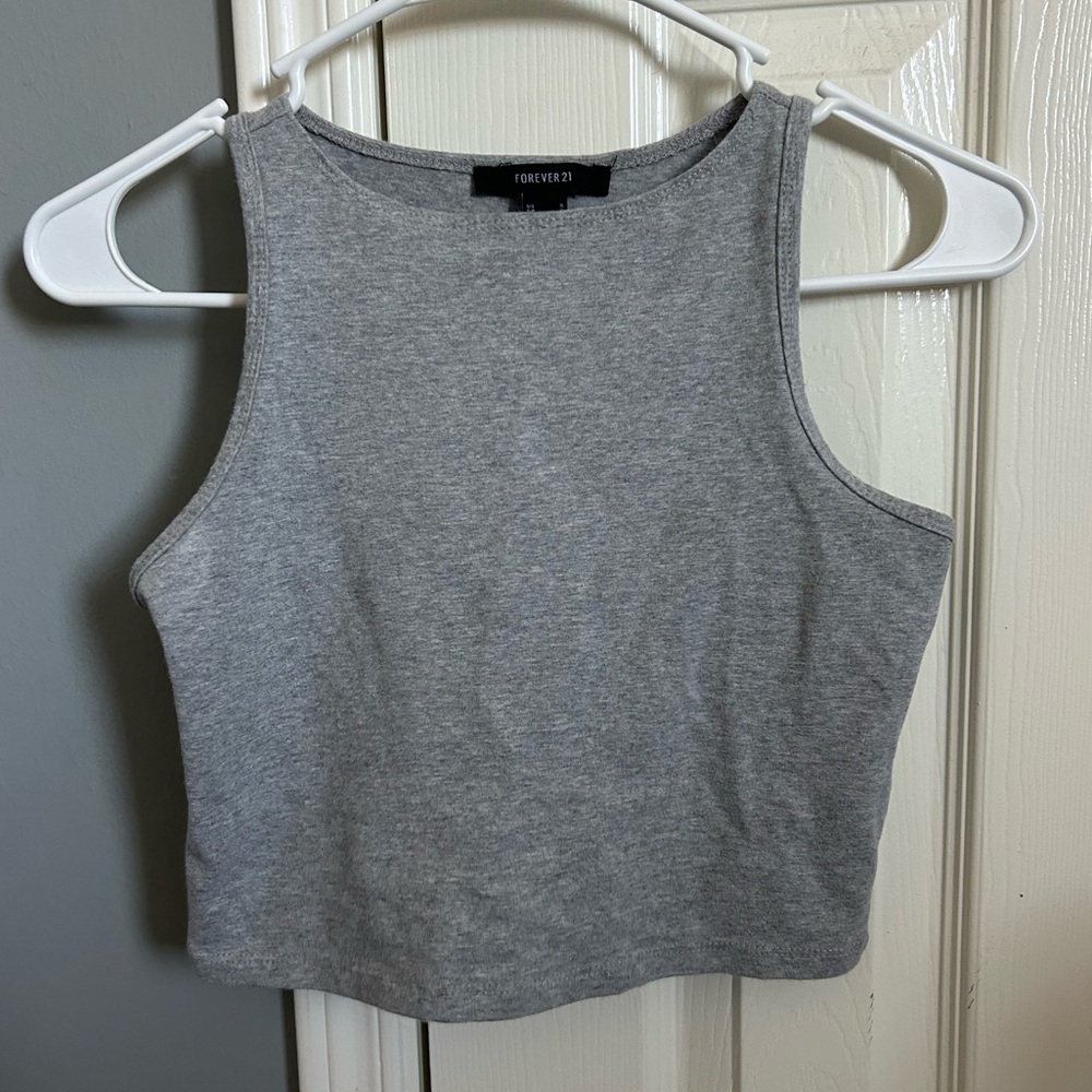 Forever 21 Gray Tanktop